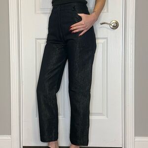 ALAIA Dark Wash Denim Jeans